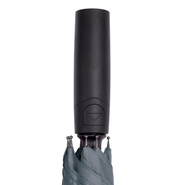 FARE tormikindel automaatne vihmavari Windproof PLUS 105 cm logoga, hall – detailvaade 6
