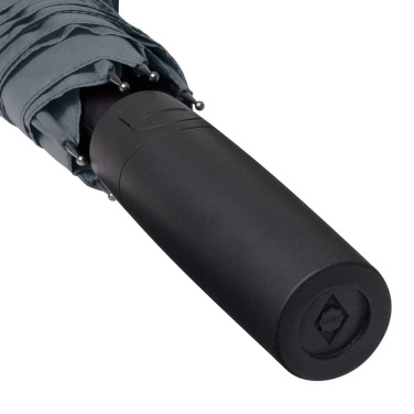 FARE tormikindel automaatne vihmavari Windproof PLUS 105 cm logoga, hall – detailvaade 7