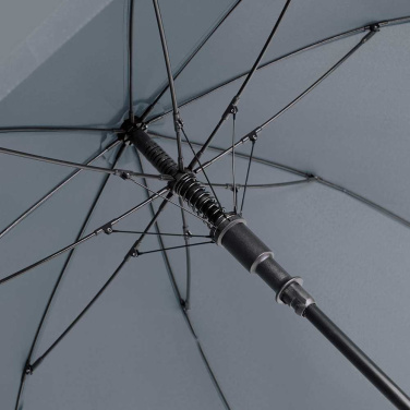 FARE tormikindel automaatne vihmavari Windproof PLUS 105 cm logoga, hall – detailvaade 8