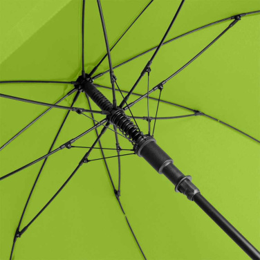 FARE tormikindel automaatne vihmavari Windproof PLUS 105 cm logoga, laimiroheline – detailvaade 6