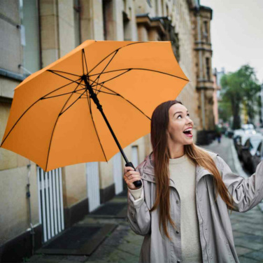 FARE tormikindel automaatne vihmavari Windproof PLUS 105 cm logoga, oranž – detailvaade 2