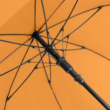 FARE tormikindel automaatne vihmavari Windproof PLUS 105 cm logoga, oranž – detailvaade 6