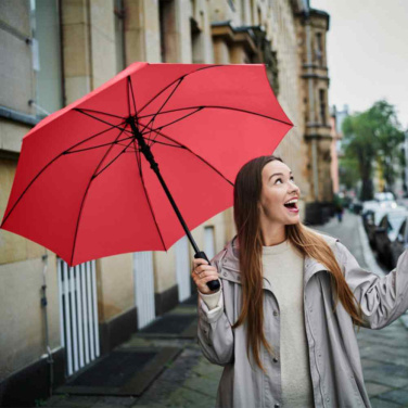 FARE tormikindel automaatne vihmavari Windproof PLUS 105 cm logoga, punane – detailvaade 4