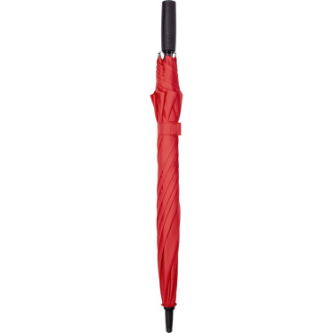 FARE tormikindel automaatne vihmavari Windproof PLUS 105 cm logoga, punane – detailvaade 5