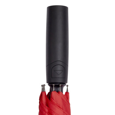 FARE tormikindel automaatne vihmavari Windproof PLUS 105 cm logoga, punane – detailvaade 6