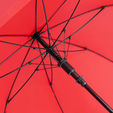 FARE tormikindel automaatne vihmavari Windproof PLUS 105 cm logoga, punane – detailvaade 8