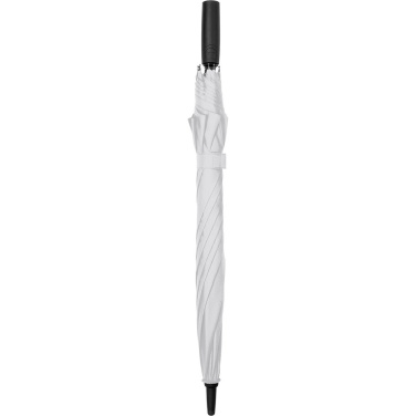 FARE tormikindel automaatne vihmavari Windproof PLUS 105 cm logoga, valge – detailvaade 3