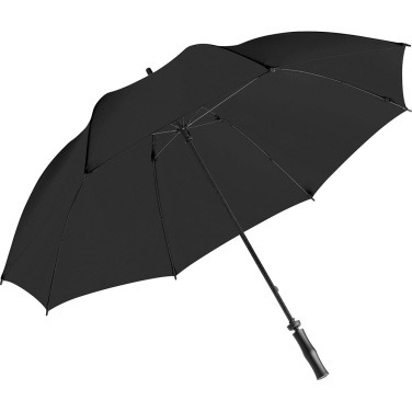 FARE klaaskiust golfivihmavari kahele 130 cm logoga, must – detailvaade 2