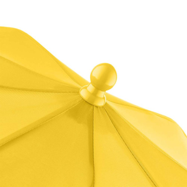 FARE® 4Kids turvaline lastevihmavari logoga, kollane – detailvaade 7