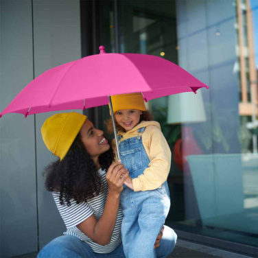 FARE® 4Kids turvaline lastevihmavari logoga, magenta – detailvaade 2