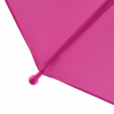 FARE® 4Kids turvaline lastevihmavari logoga, magenta – detailvaade 5