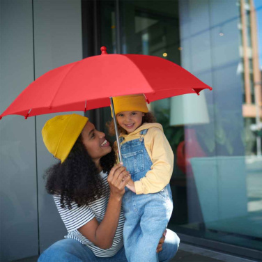 FARE® 4Kids turvaline lastevihmavari logoga, punane – detailvaade 2