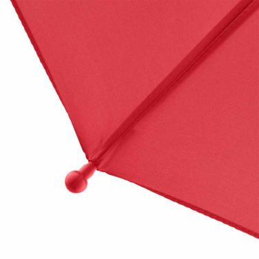 FARE® 4Kids turvaline lastevihmavari logoga, punane – detailvaade 5