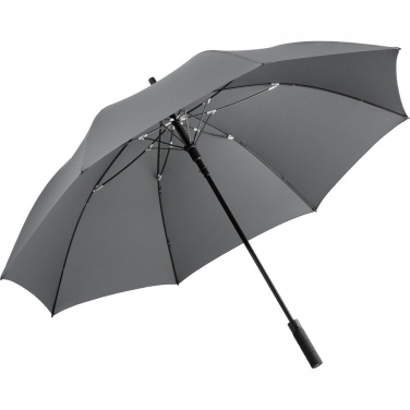 FARE® Profile rehvimustriga automaatne golfivihmavari logoga, hall – detailvaade 4