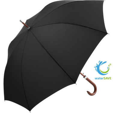 FARE® Collection puitvarrega automaatne golfivihmavari logoga, must (waterSAVE®) – tootefoto