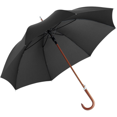 FARE® Collection puitvarrega automaatne golfivihmavari logoga, must (waterSAVE®) – detailvaade 2