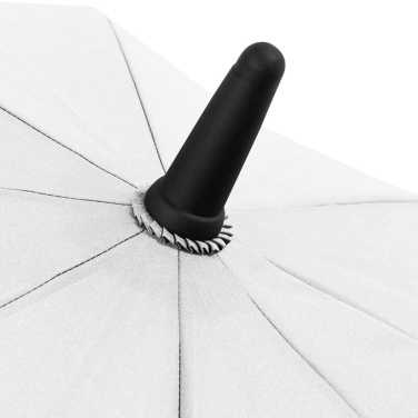 FARE® Skylight® LED-valgustusega keskmine automaatne vihmavari logoga, valge – detailvaade 8