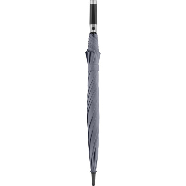 FARE® Sound helilogoga keskmine automaatne vihmavari logoga, hall – detailvaade 3
