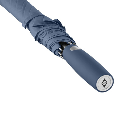 FARE® AC kerge alumiiniumist automaatne vihmavari logoga, tumesinine – detailvaade 4