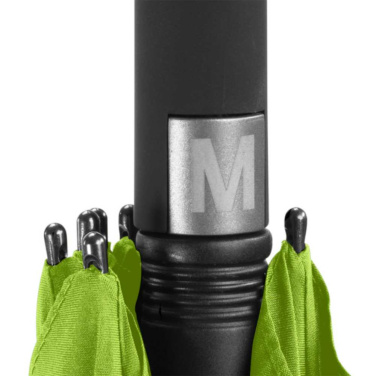 FARE Windfighter® AC² tormikindel klaaskiust golfivihmavari logoga, laimiroheline (waterSAVE®) – detailvaade 5