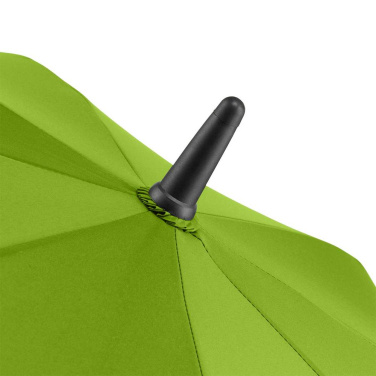 FARE Windfighter® AC² tormikindel klaaskiust golfivihmavari logoga, laimiroheline (waterSAVE®) – detailvaade 6