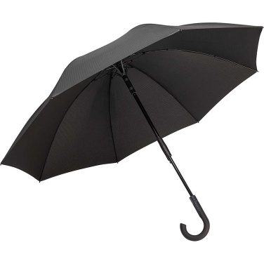 FARE® Carbon Style karbondisainiga automaatne golfivihmavari logoga, must (waterSAVE®) – detailvaade 2