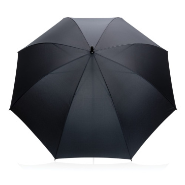 30-tolline Impact AWARE™ RPET 190T tormikindel vihmavari, must, detailvaade (2)