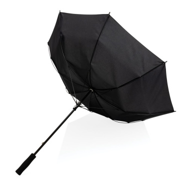 23-tolline Impact AWARE™ RPET 190T tormikindel vihmavari, must, detailvaade (3)