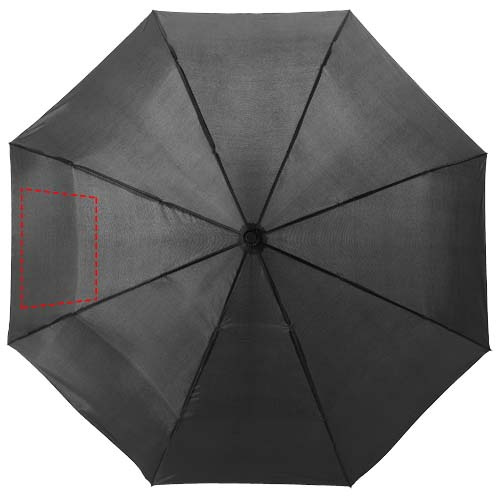 Alex 21.5" foldable auto open/close umbrella: Logo position – panel 7