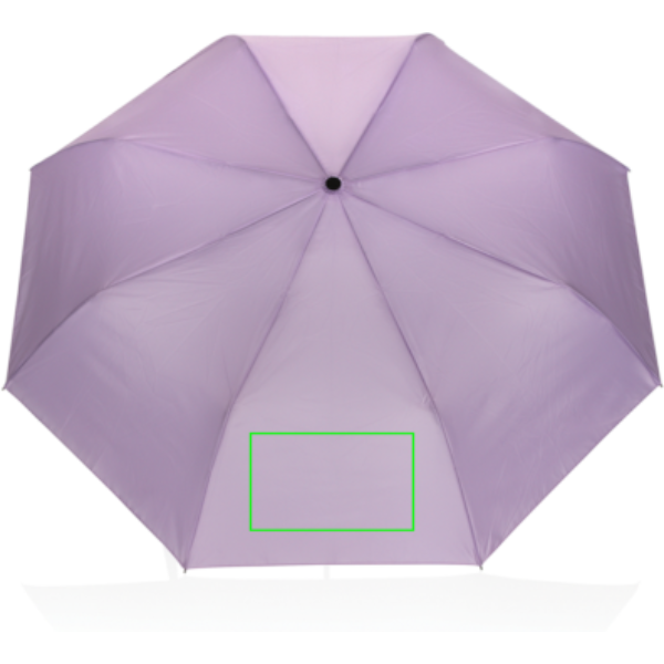 Impact AWARE™ 190T 21" automaatselt avanev minivihmavari: Logo asukoht – vihmavari