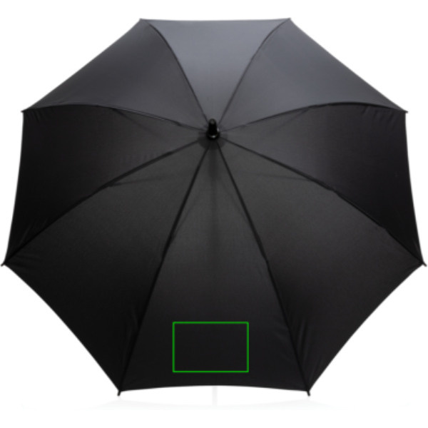 23-tolline Impact AWARE™ RPET 190T tormikindel vihmavari: Logo asukoht – vihmavari