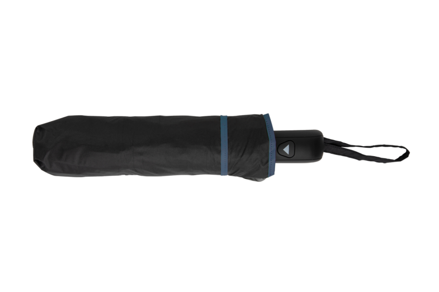 21-tolline Impact AWARE™ RPET 190T Pongee kahevärviline mini vihmavari: kott