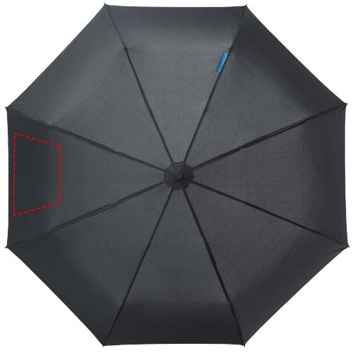 Trav 21.5" foldable auto open/close umbrella: 7th panel · Screenprint