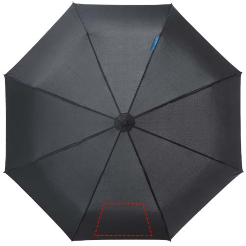 Trav 21.5" foldable auto open/close umbrella: 1st panel · DTF Transfer