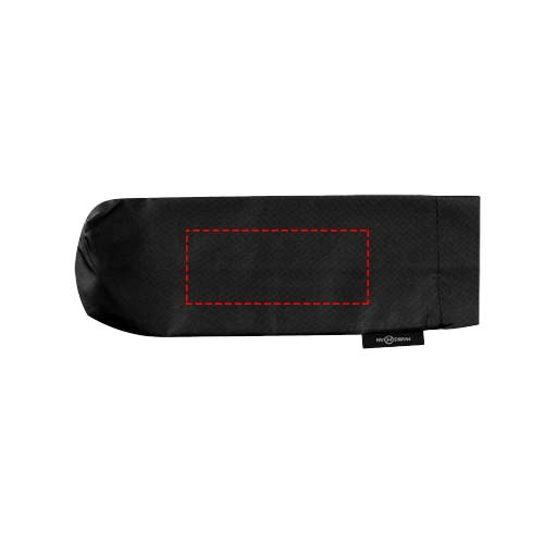 Trav 21.5" foldable auto open/close umbrella: Pouch · DTF Transfer
