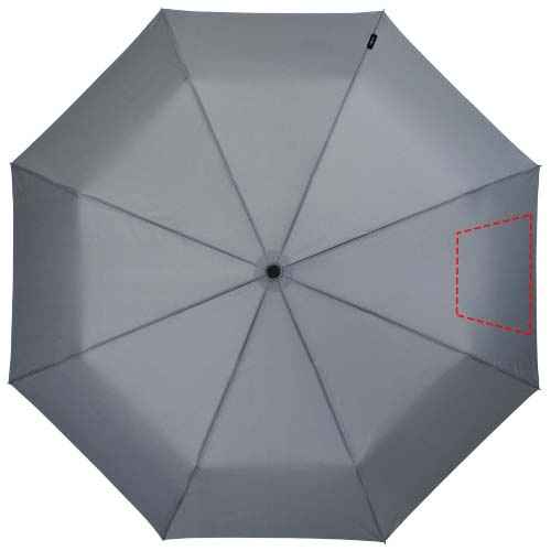 Trav 21.5" foldable auto open/close umbrella: 3rd panel · Sublimation