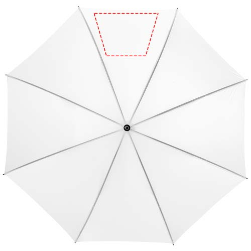 Barry 23" auto open umbrella: 5th panel · Screenprint