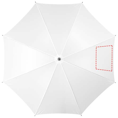 Jova 23" umbrella with wooden shaft and handle: 3rd panel · DTF Transfer