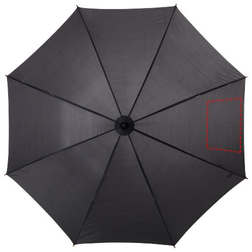 Jova 23" umbrella with wooden shaft and handle: 3rd panel · DTF Transfer