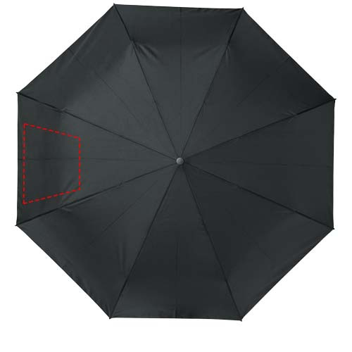 Alina 23" auto open recycled PET umbrella: 7th panel · Screenprint