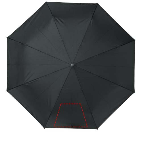 Alina 23" auto open recycled PET umbrella: 1st panel · DTF Transfer