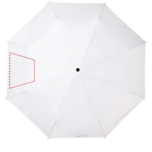Alina 23" auto open recycled PET umbrella: 7th panel · DTF Transfer