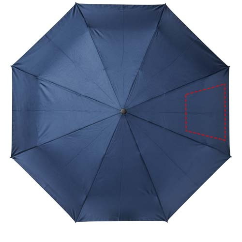 Alina 23" auto open recycled PET umbrella: 3rd panel · Screenprint