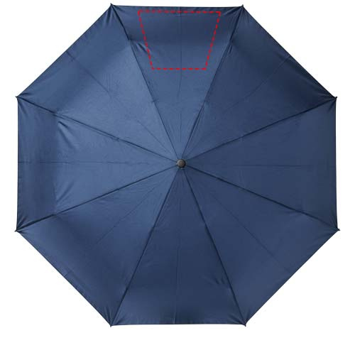 Alina 23" auto open recycled PET umbrella: 5th panel · Screenprint